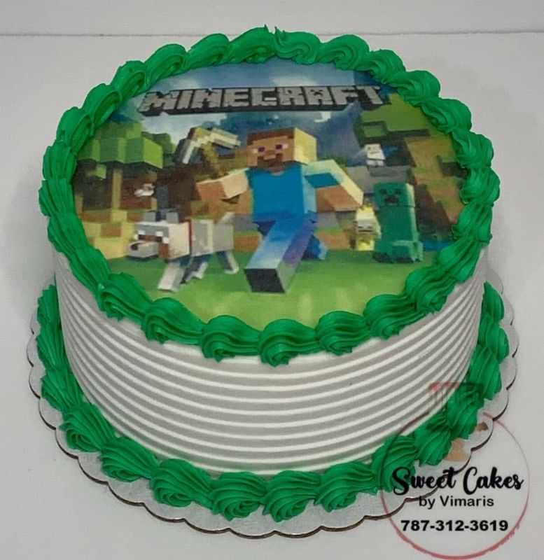 Bizcocho con Imagen Comestible (varios tamaños)