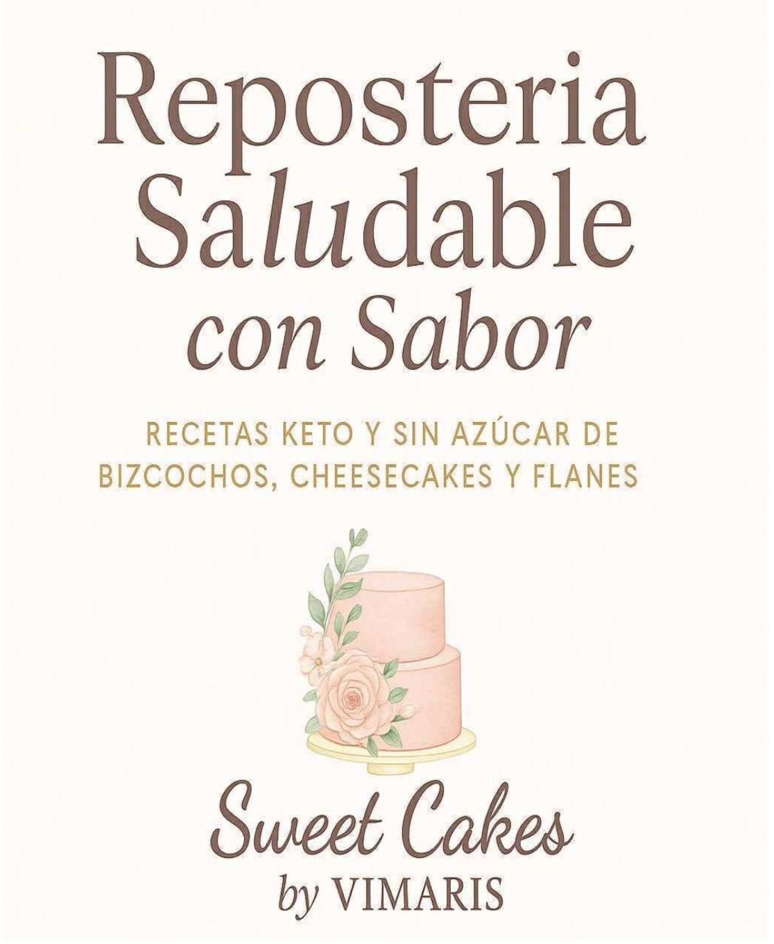 Recetario Reposteria Saludable Impreso