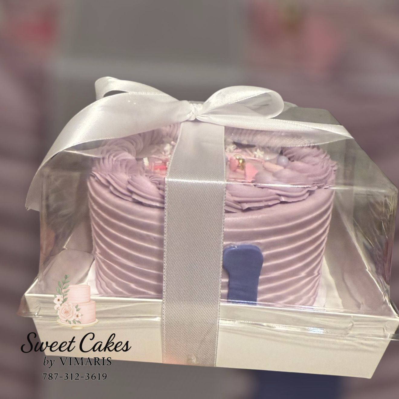 5” To Go Cake in Box