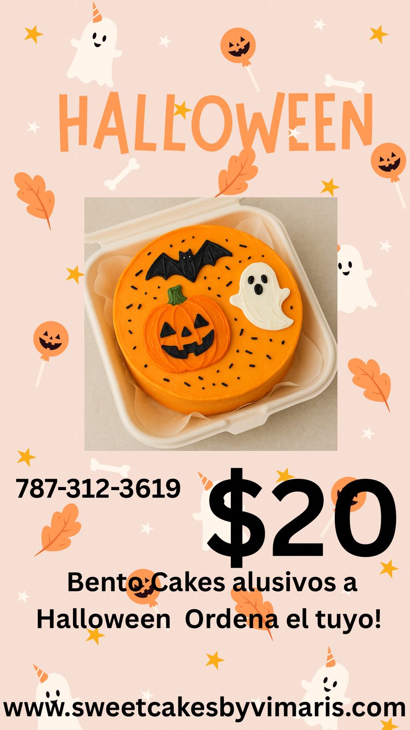 Halloween Bento Cake