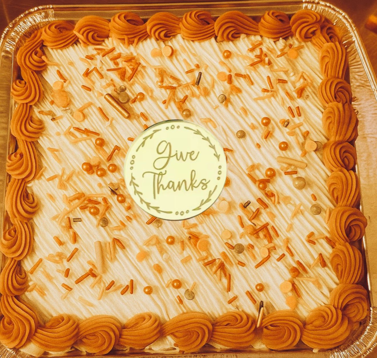 Bizcocho en Bandeja 8x8x2”