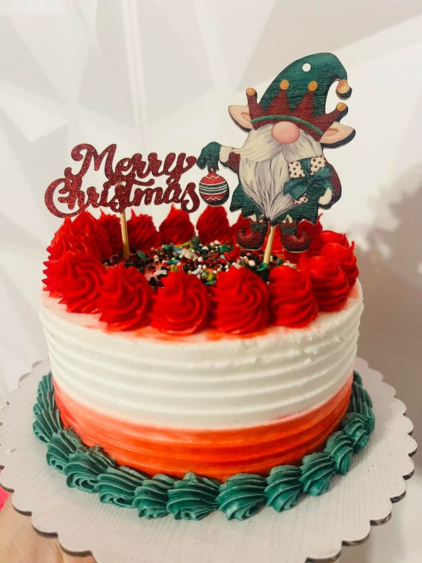 To Go Cake Navidad 12-15 porciones