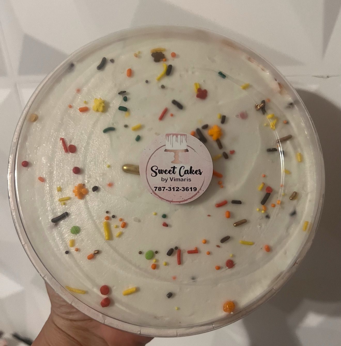 Bizcocho Redondo 7”