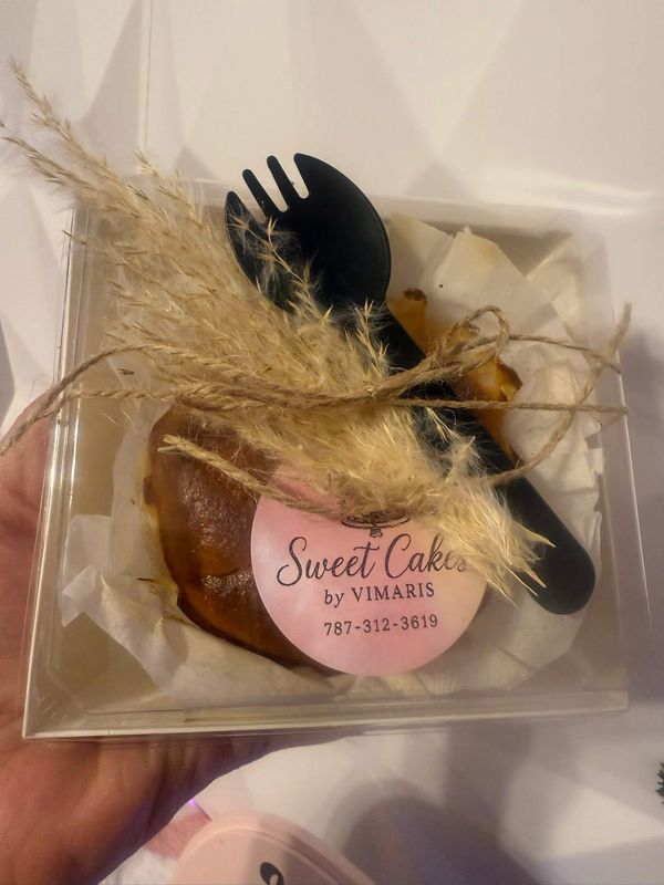 Tarta Vasca Personal 4x2”