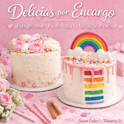 Bizcochos TO GO y más (miércoles a sábado disponibles tamaños 5, 10 y 15 porciones)