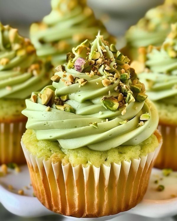 Pistacho Cupcake