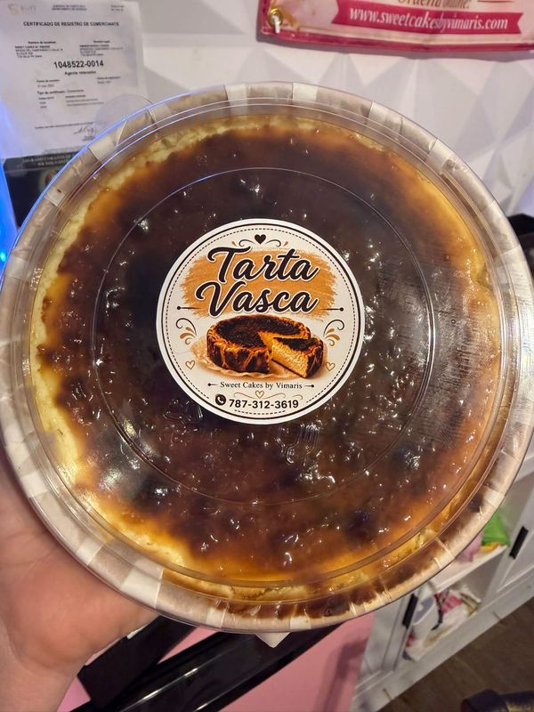 Tarta Vasca 17oz (varios sabores)