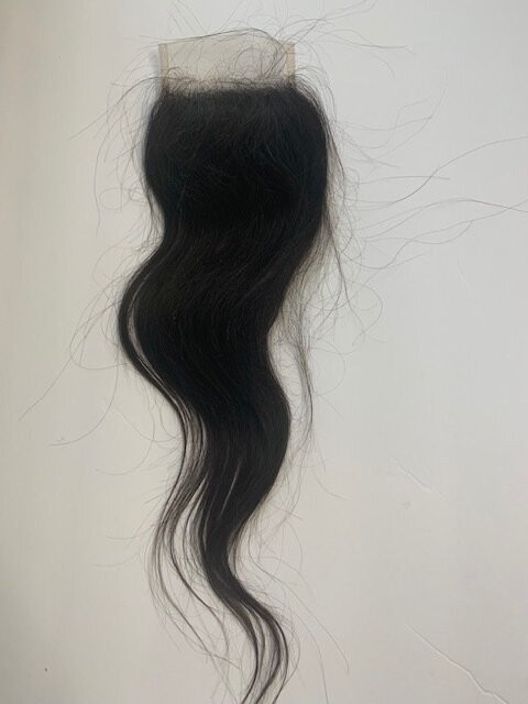 Brazilian Straight Closure 16 in'