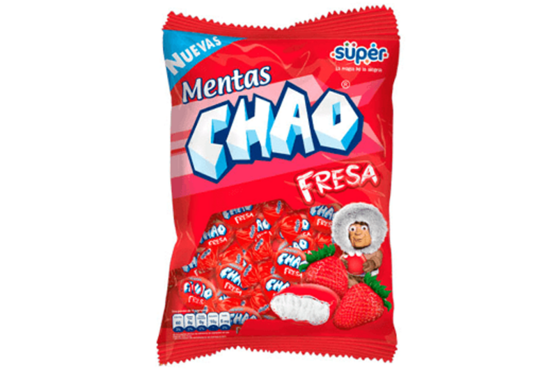Chao confite fresa 100U