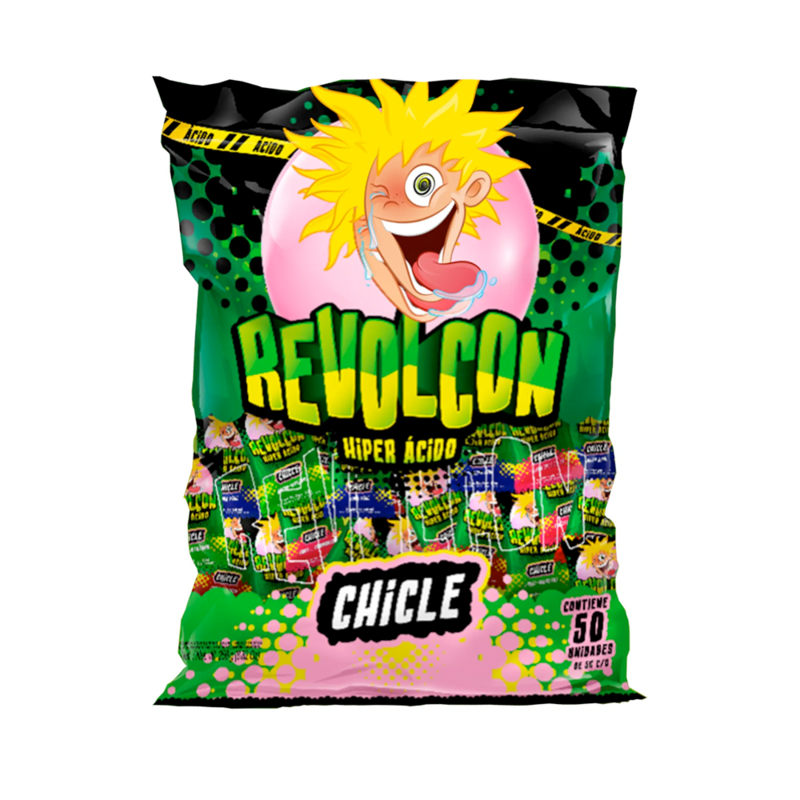 Revolcon chicle 50 uds