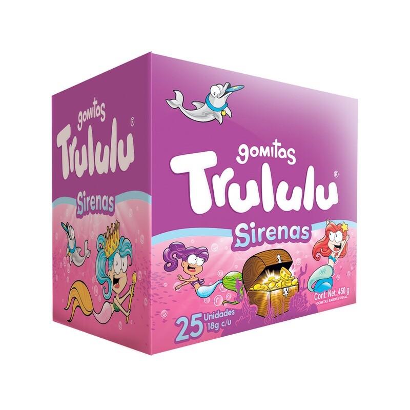 Trululu Sirenas display 25U