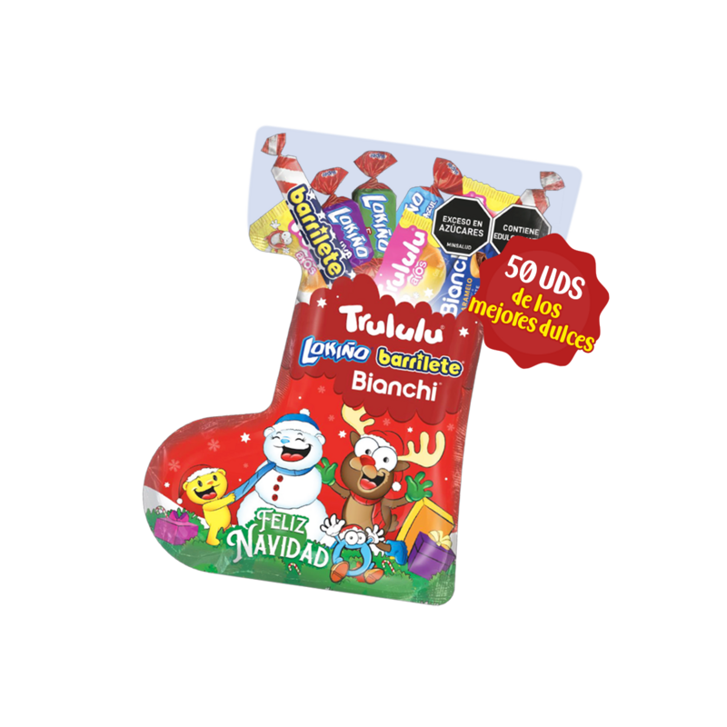 Bota Navideña de 50 uds