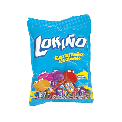 Lokiño confite masticable 100 uds