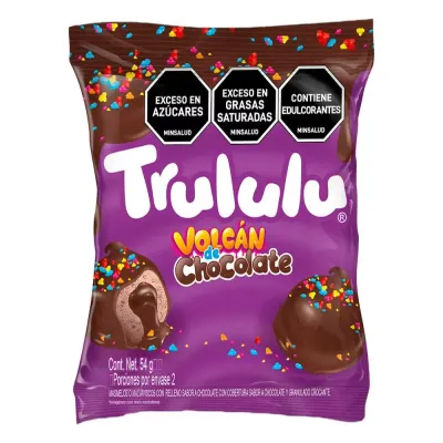 Trululu Chocopostre Volcán de Chocolate
