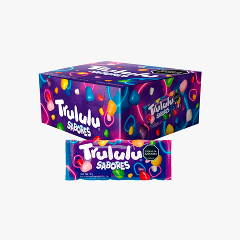 Trululu Sabores Display de 12 Uds