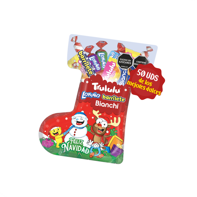 Bota Navideña de 50 uds