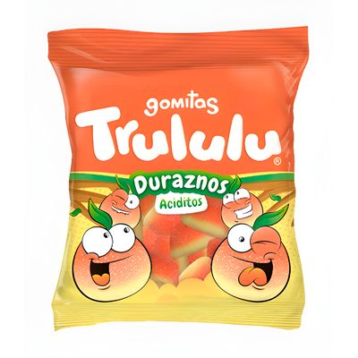Gomitas Trululu Duraznos aciditos 40g