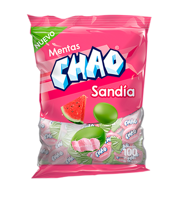 Chao confite sandia100U