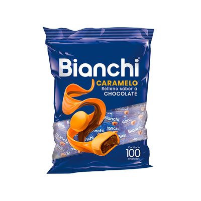 Bianchi Caramelo relleno Chocolate 100U