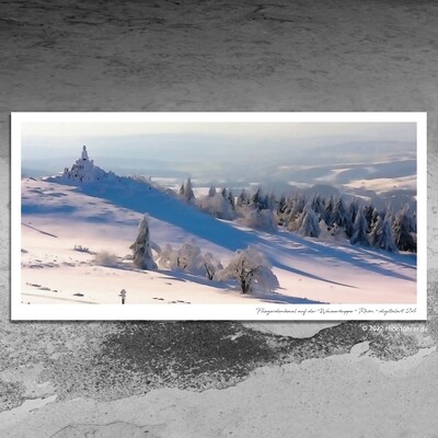 Postkarte "Fliegerdenkmal auf der Wasserkuppe" M141
