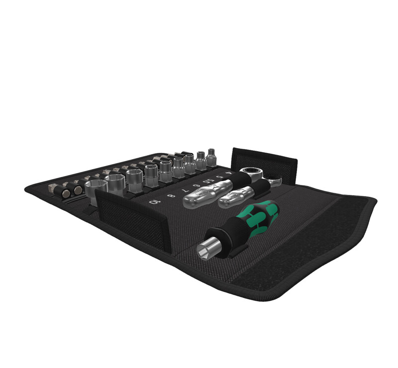 Kraftform Kompakt Zyklop Mini 2, 27 pezzi - WERA