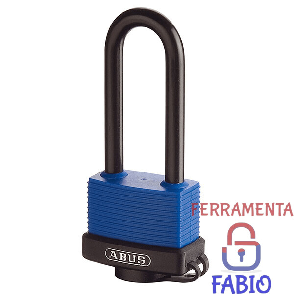 LUCCHETTO NAUTICO GOMMATO MARINE | ABUS ARCO LUNGO