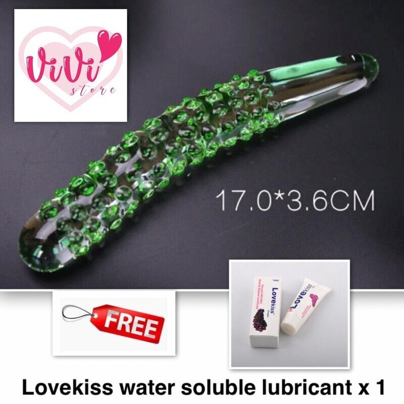 Crystal Glass Cucumber Masturbator Glass Plug Sensual Women Adult Toys Malaysia