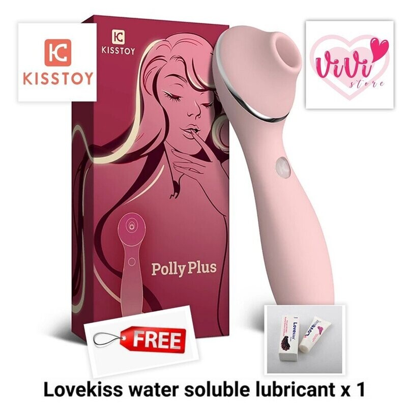 KISSTOY Polly Plus Clitoris Sucking Vibrator Dildo Women Adult Toys Malaysia