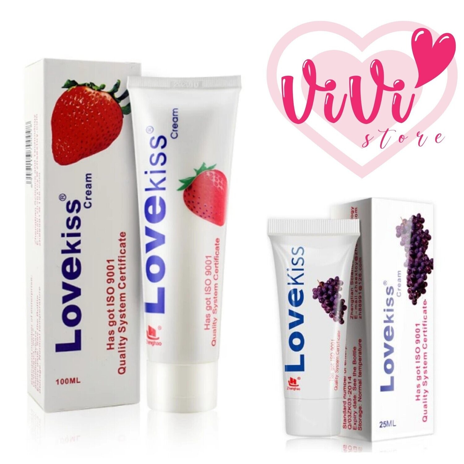 Lovekiss Grape Strawberry Water Based Lube Body Personal Lubricant Malaysia