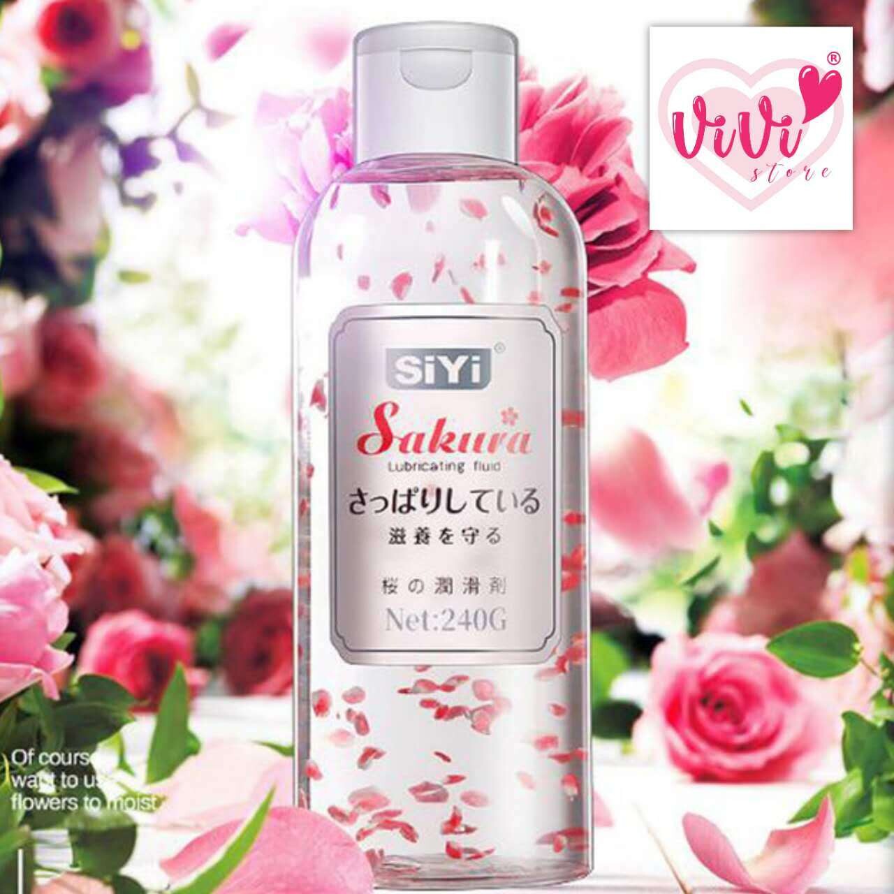 Siyi Sakura 240ml Water Based Personal Body Lubricant Malaysia