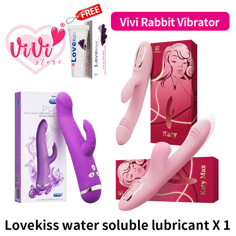 DUREX Kisstoy Rabbit Vibrator Dildo Masturbator Women Adult Toys Malaysia