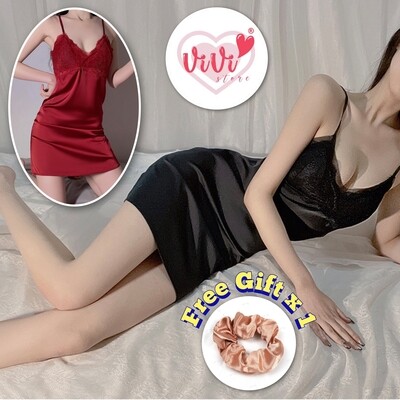 Vivi Sexy Lingerie Comfortable Plus Size Nightwear Pyjamas Malaysia
