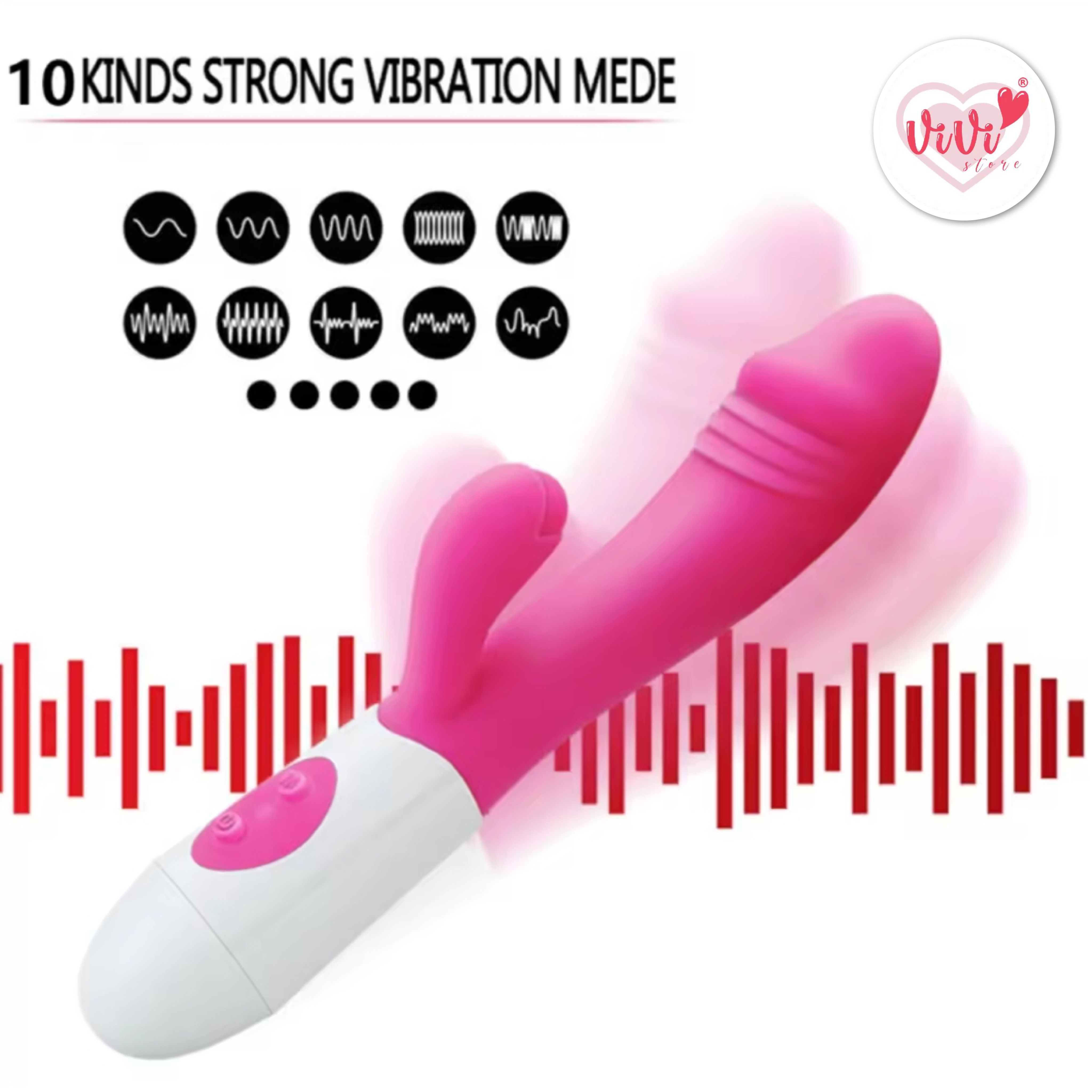 Vivi Rabbit Vibrator Massage Masturbator Battery Women Adult Toy Malaysia