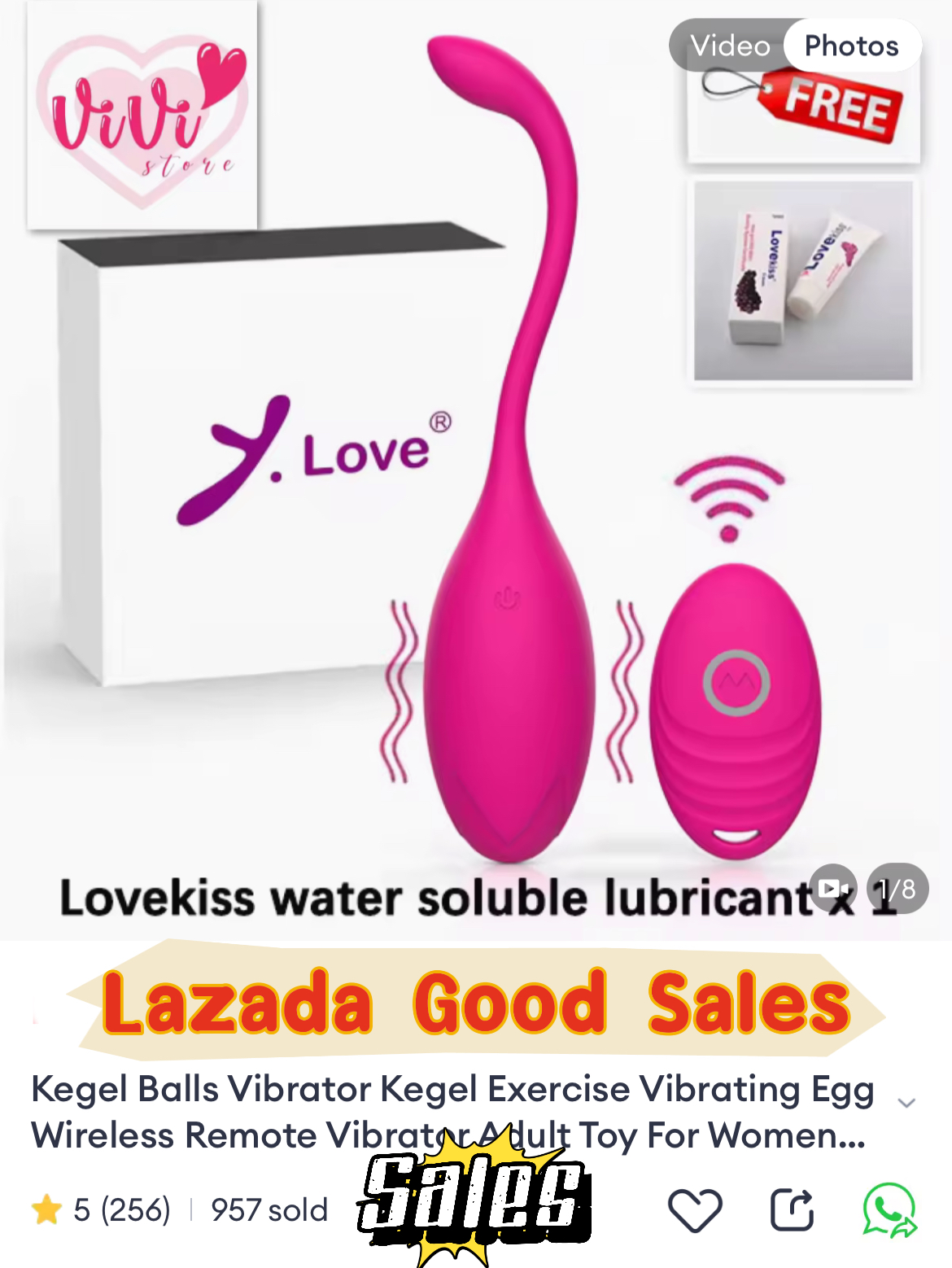 Kegel Balls Vibrator Exercise Egg Women Adult Toys Malaysia