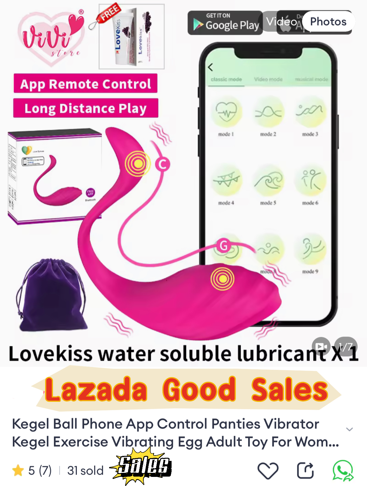 Kegel Ball Phone App Control Panties Vibrator Exercise Egg Women Adult Toys Malaysia