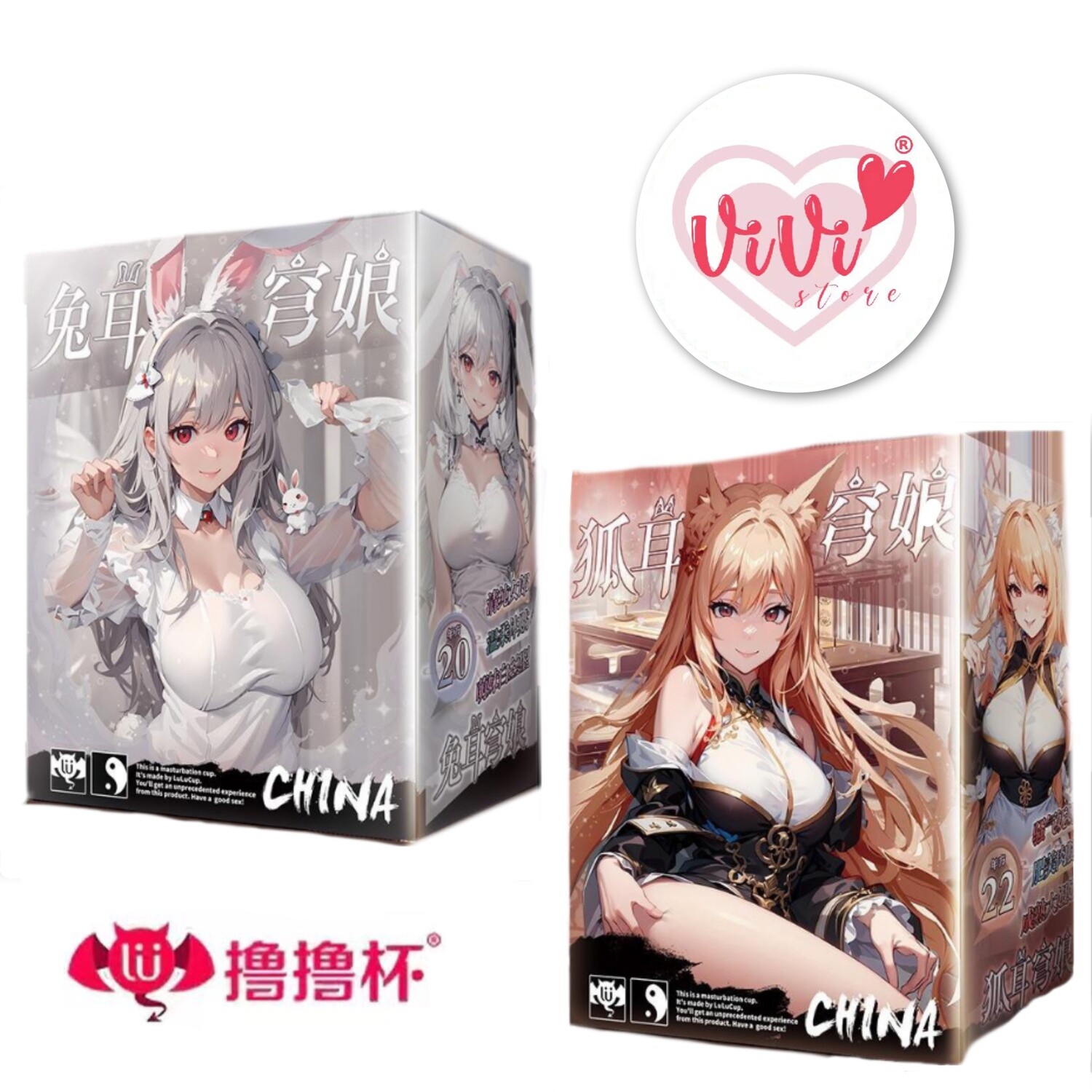 Lulucup Man Fox Rabbit Anime Training Masturbator Reusable Cup Adult Toys Malaysia