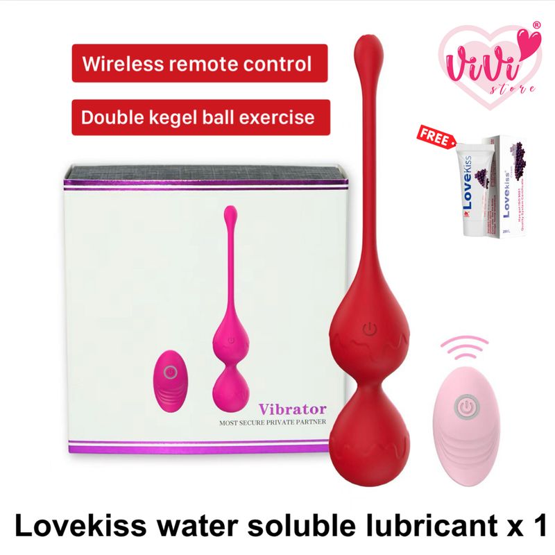Kegel Ball Weight Exercise Vibrator Remote Control Phone App Control Female Vibrate Adult Toy Malaysia