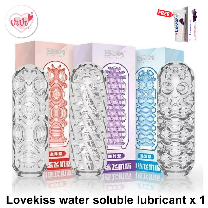 3D Man Training Masturbator Soft Silicone Reusable Cup Adult Toy For Men Malaysia