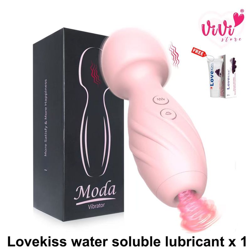 Vivi Moda Mini Sucking Vibrator Dual Head Masturbator Wand Adult Toys for Women Malaysia