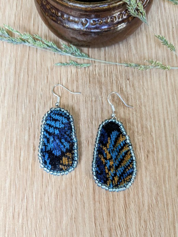 Nannies Velvet Skirt Earrings 
