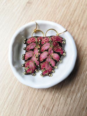 Grevillea Upcycled Earrings