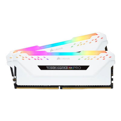 CORSAIR VENGEANCE® RGB PRO 16GB (2x8GB) DDR4 3200MHz - White