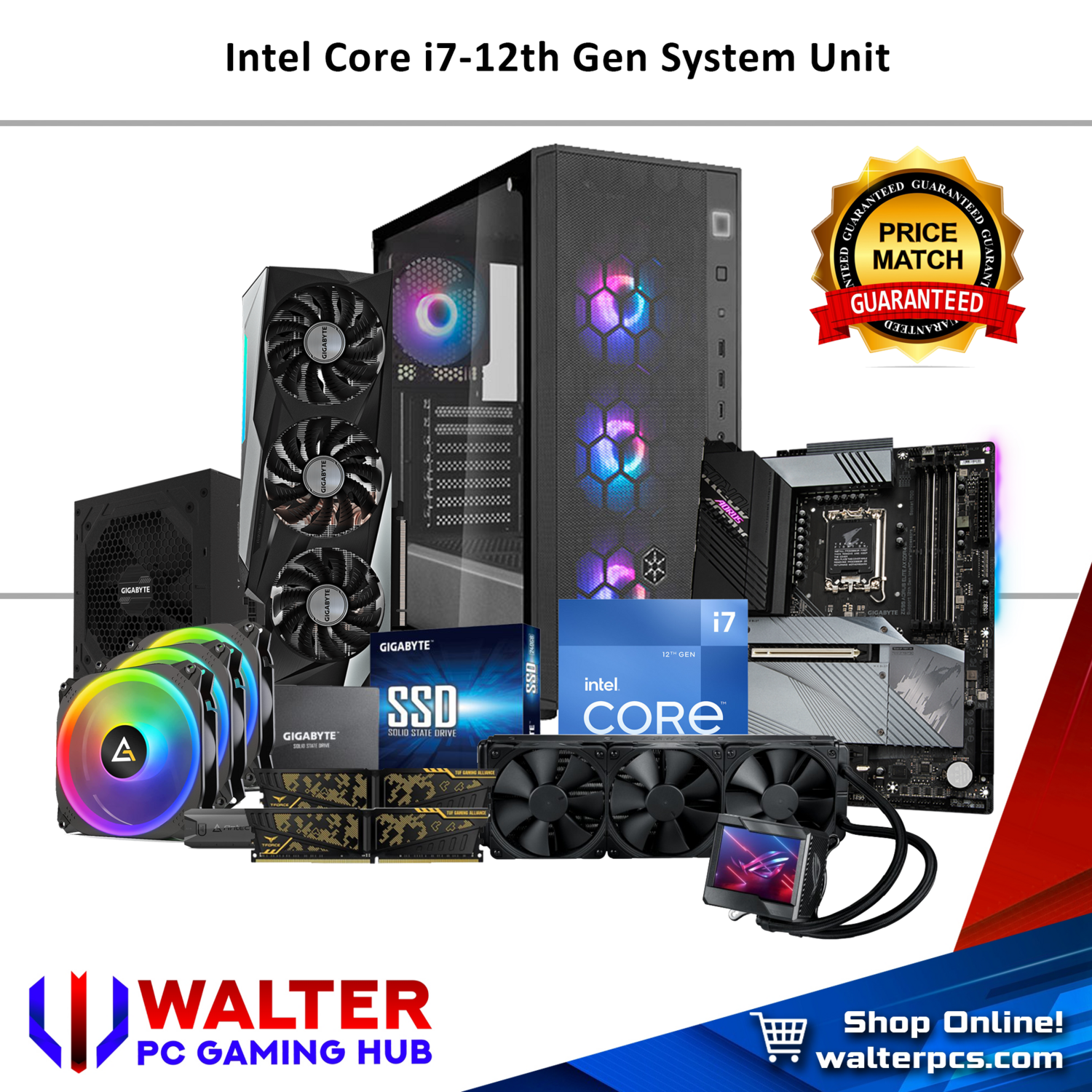 Intel Core i7 12th Gen System Unit Package