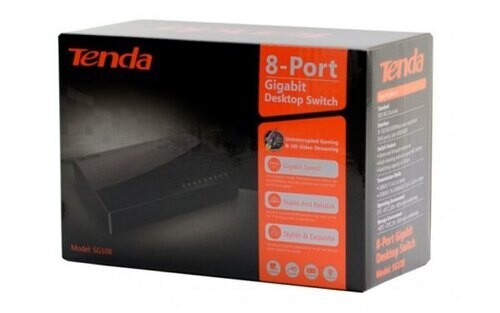 Tenda SG108 Switch 8-Port Gigabit Desktop Switch