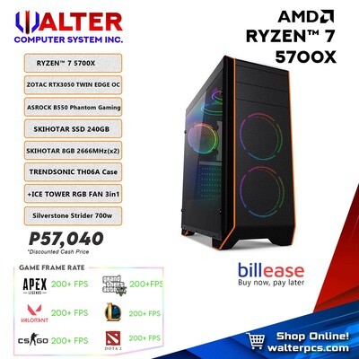 AMD Ryzen 7 5700X SYSTEM UNIT