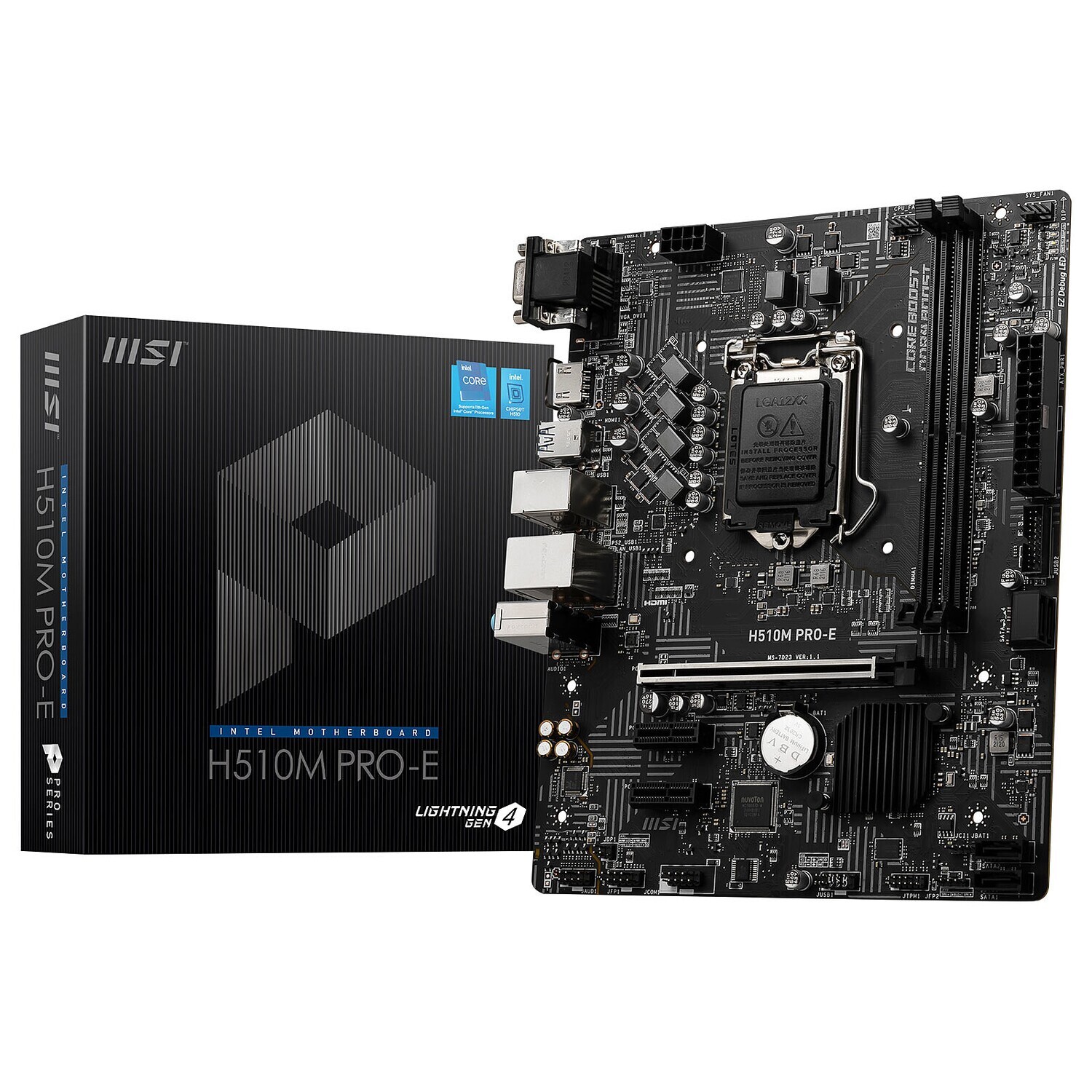 MSI H510M PRO-E LGA1200 MICRO ATX MOBO (911-7023-0020)