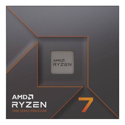 AMD RYZEN 7 7700X (AM5) PROCESSOR 4.50-5.40GHZ 8-CORE 16-THREADS > (MUST BE PURCHASED WITH B650 OR HIGHER MOTHERBOARD)