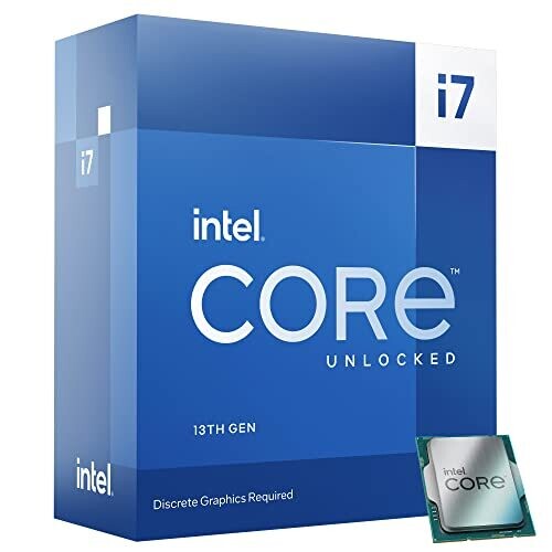 Intel® Core™ i7-13700KF Desktop Processor 16 cores (8 P-cores + 8 E-cores) 30M Cache, up to 5.4 GHz