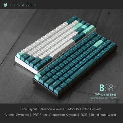 Tecware B68+ TKL, wireless mech keyboard,  black
