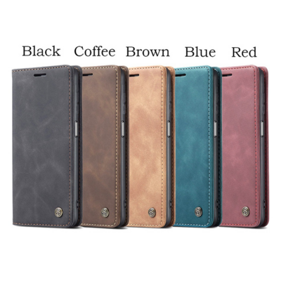 Magnetic Flip Leather Case